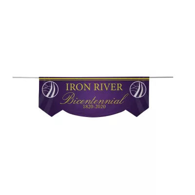 3' x 8' Parade Banner Scallop Bottom Kit