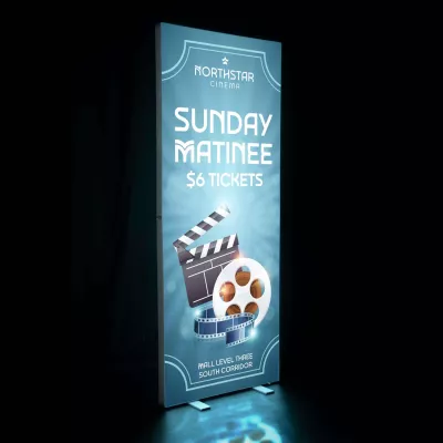 3' x 8' Deluxe SEG Glo Floor Display Kit