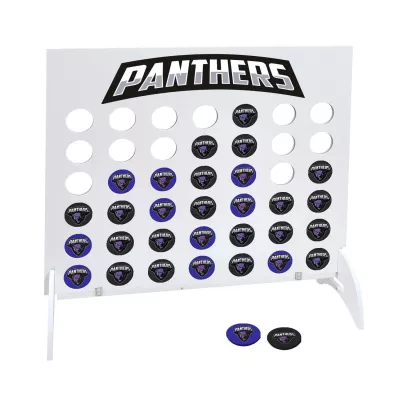 Giant 4-In-A-Row, 21 Black & 21 Blue Disks (Single-Sided)