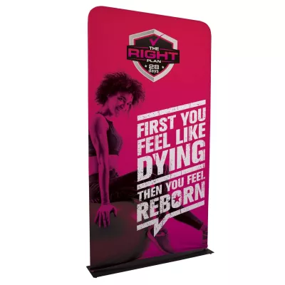 4' EuroFit Banner Display Kit (Biodegradable fabric)