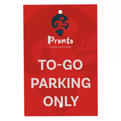 60? Rover Portable Sign Post Graphic