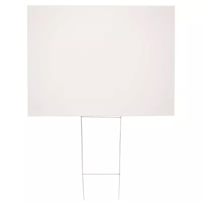 36" x 24" Corrugated Plastic Sign Kit (Blank)