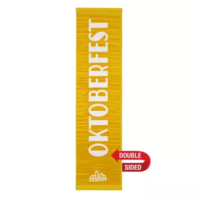 24" x 96" Fabric Boulevard Banner Double-Sided