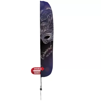 18' Stadium Flutter Flag Kit Double-Sided