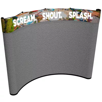 8' Curved Show 'N Rise Header Panel