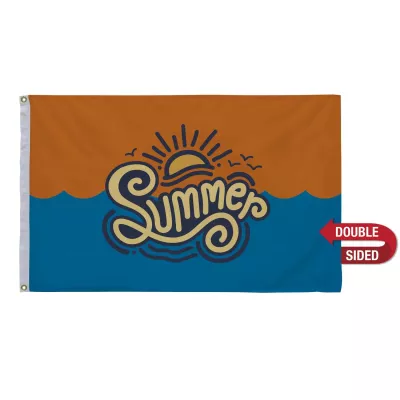 2.5' x 4' Polyester Flag Double-Sided