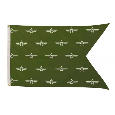 2.5' x 4' Polyester Guidon Flag Single-Sided