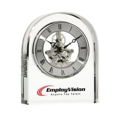 Crystal Skeleton Movement Clock