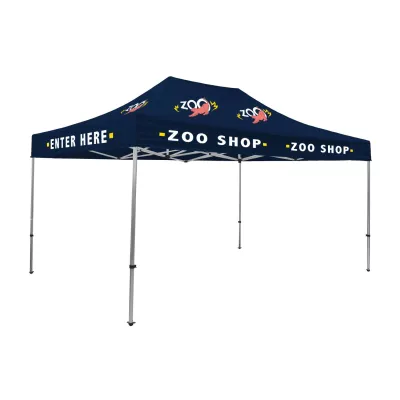 15' Premium Tent Kit (Imprinted, 7 Locations)