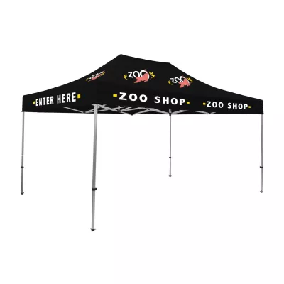 15' Premium Tent Kit (Imprinted, 9 Locations)