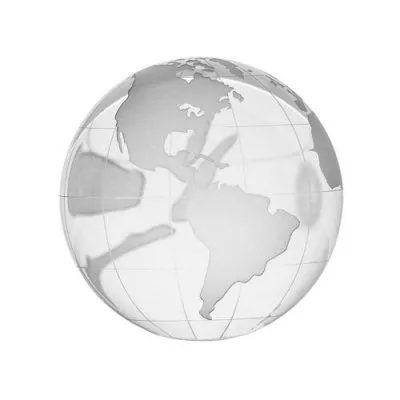 Glass Globe Paperweight
