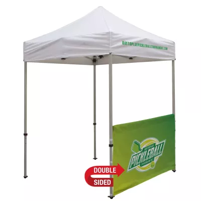 6' Tent Half Wall (Dye Sublimated, 2-Sided)