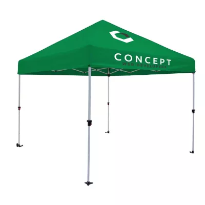 10' Omni Tent Kit (Full-Color Imprint, 2 Locations)