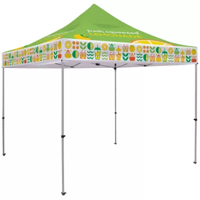 10' Premium Tent Kit with Vented Canopy Full-Bleed Dyesub