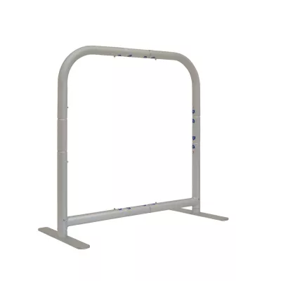 2'W x 2'H EuroFit Tabletop Straight Wall Hardware