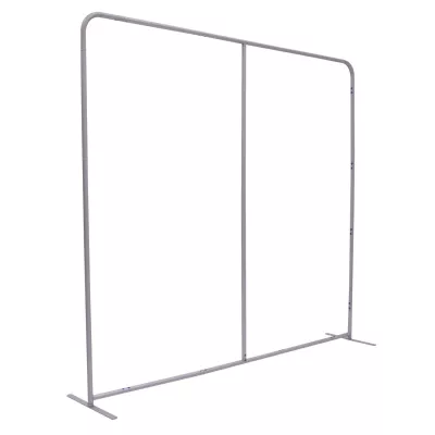 8'W x 90"H EuroFit Straight Wall Hardware