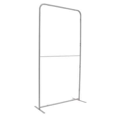 4'W x 90"H EuroFit Straight Wall Hardware