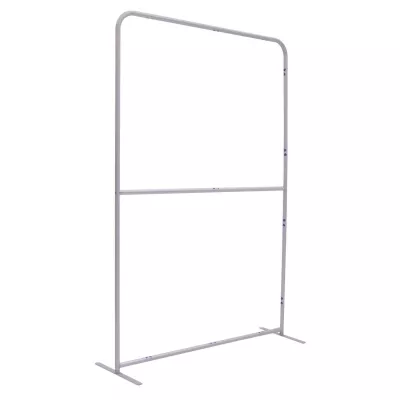 5'W x 90"H EuroFit Straight Wall Hardware