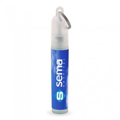 Mini Antibacterial Hand Sanitizer Pocket Spray with Key Chain