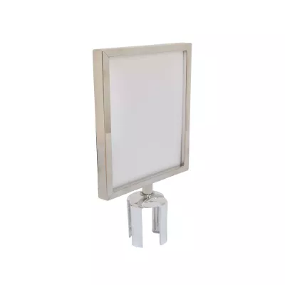 Belt Barrier Sign Holder Hardware