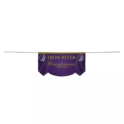 3' x 6' Parade Banner Scallop Bottom Kit