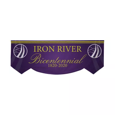 3' x 8' Parade Banner Scallop Bottom