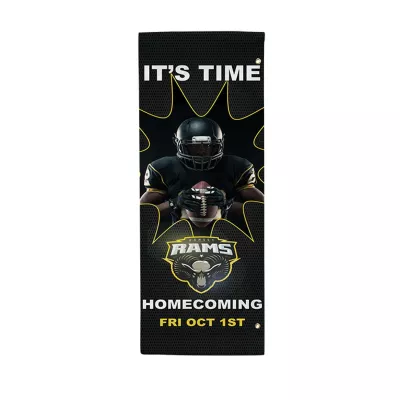 18" x 48"Vinyl Boulevard Banner Single-Sided