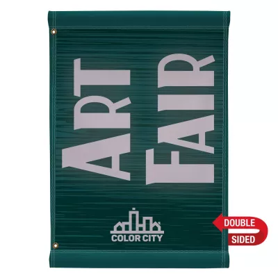 24" x 36" Fabric Boulevard Banner Double-Sided