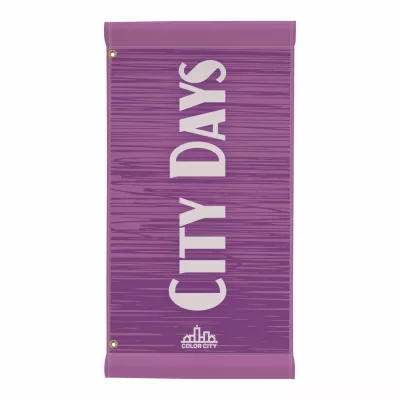 18" x 36" Nylon Boulevard Banner Single-Sided