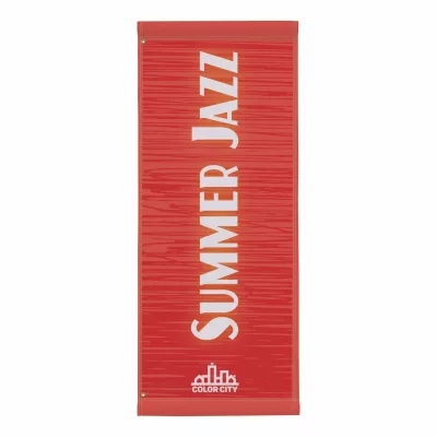 24" x 60" Nylon Boulevard Banner Single-Sided