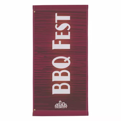 30" x 60" Nylon Boulevard Banner Single-Sided