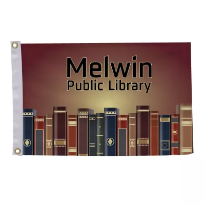 16" x 24" Nylon Flag Single-Sided