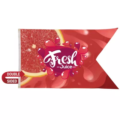 6' x 10' Nylon Guidon Flag Double-Sided