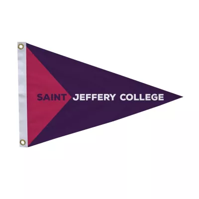 16" x 24" Nylon Pennant Flag Single-Sided