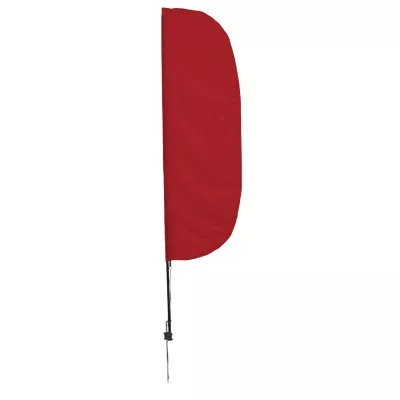 10' Solid-Color Stadium Flutter Flag Kit Single-Sided