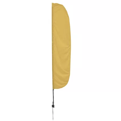 15' Solid-Color Stadium Flutter Flag Kit Single-Sided