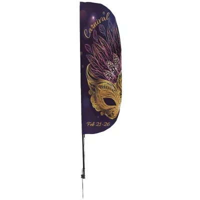 10' Stadium Flutter Flag Kit Single-Sided