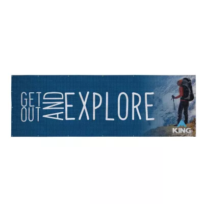 60" x 15' Mesh Vinyl Fence Banner