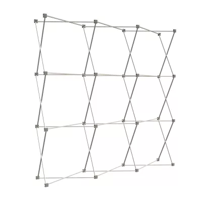8' Straight Show 'N Rise Floor Display Frame Only