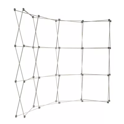 10' Curved Show 'N Rise Floor Display Frame Only