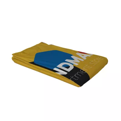 8' Straight Splash 4-Sided Graphic Panel (Poly Knit)