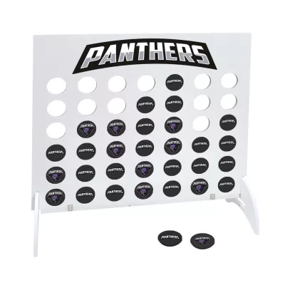 Giant 4-In-A-Row, 42 Black Disks (Single-Sided)