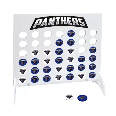 Giant 4-In-A-Row, 21 Blue & 21 White Disks (Single-Sided)