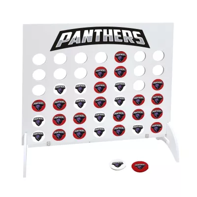 Giant 4-in-A-Row, 21 Red & 21 White Disks (Single-Sided)