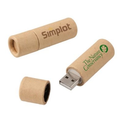 Recycled Paper USB 2.0 Flash Drive
