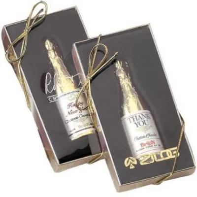 Chocolate Champagne Bottle 1oz