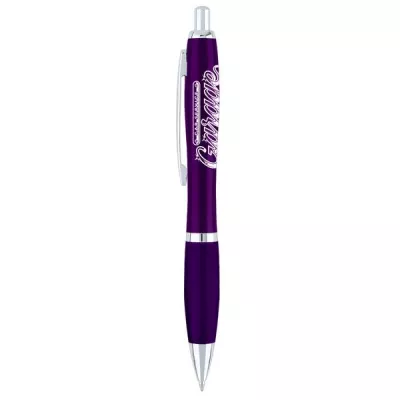 Curvaceous Metal Ballpoint Pen