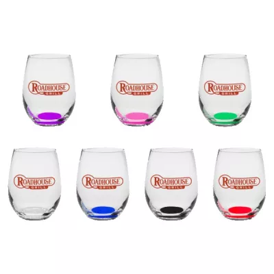 Santa Rosa 9 oz Libbey Stemless Wine Glasses