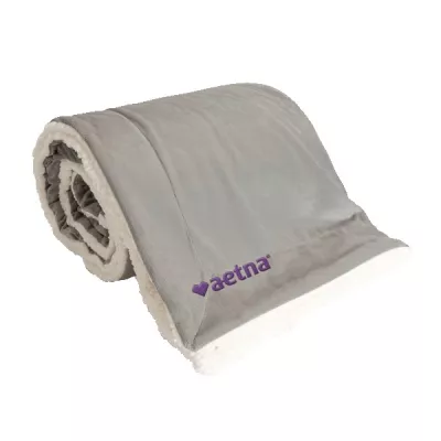 Oversized Mink Sherpa Blanket