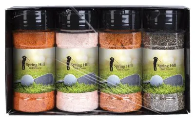 Gourmet Spice and Rub Bottle Shaker Set